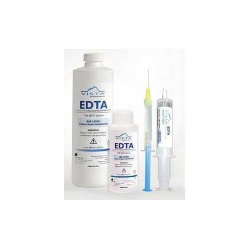 Vista Dental 317011 EDTA Cleanser 17% Aqueous Solution 16 Oz 480 mL Bottle Vista Dental 317011 EDTA Cleanser 17% Aqueous Solution 16 Oz 480 mL Bottle